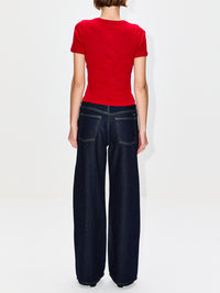 Car Tee,FLORE FLORE,RED,Image 3