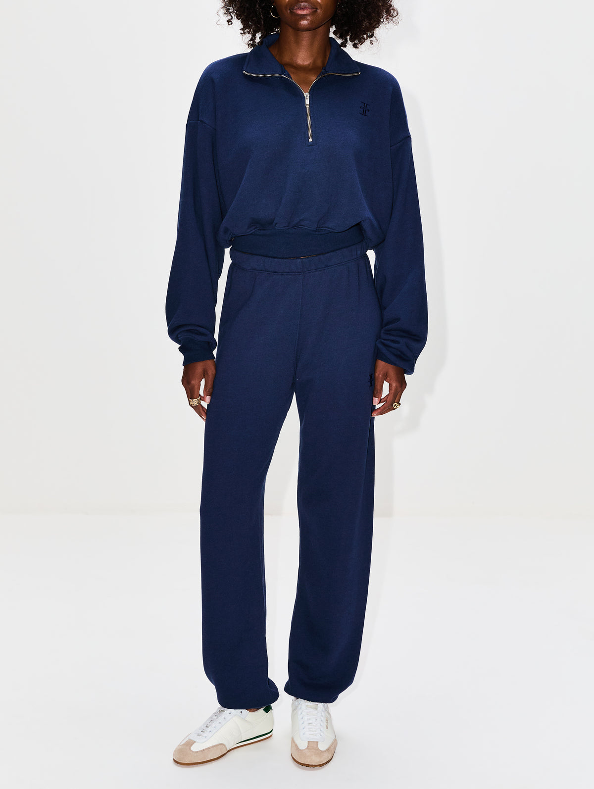 Classic Sweatpant,ÉTERNE,NAVY,Image 2