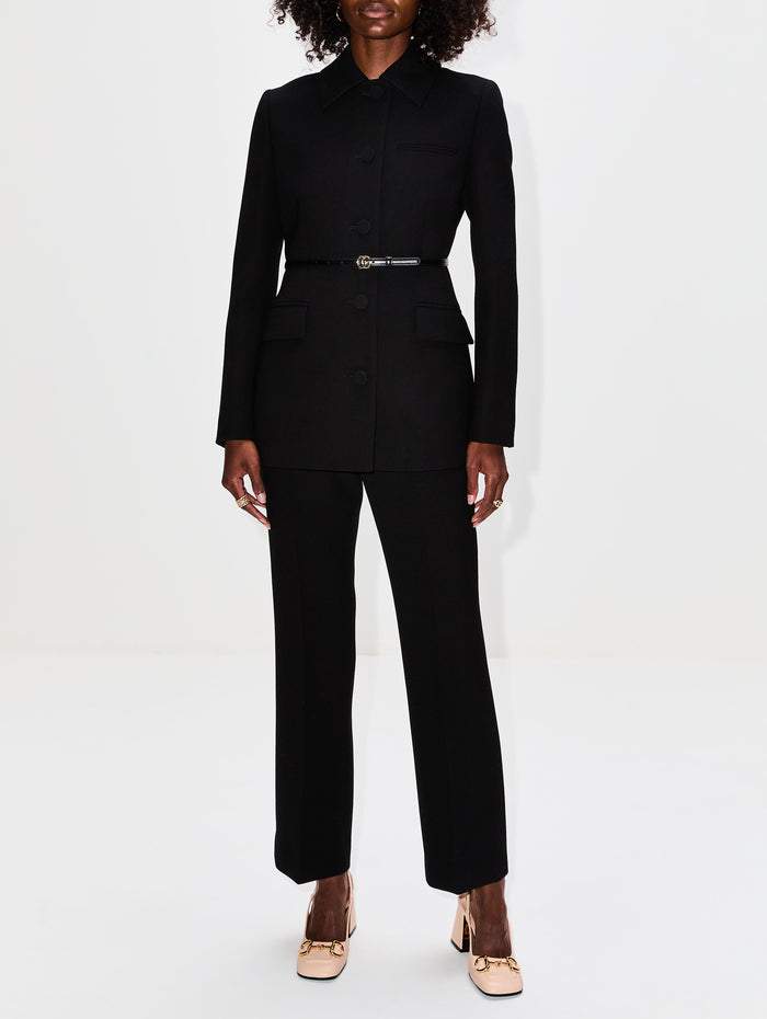 Essential Trouser,GUCCI,BLACK,Image 1