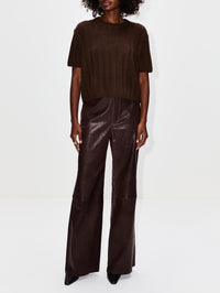 Duke Boxy Sweater,ELYSEWALKER LABEL,CACAO BROWN,Image 26