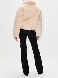 Shearling Jacket,ZEYNEP ARCAY,OFF WHITE,Image 3