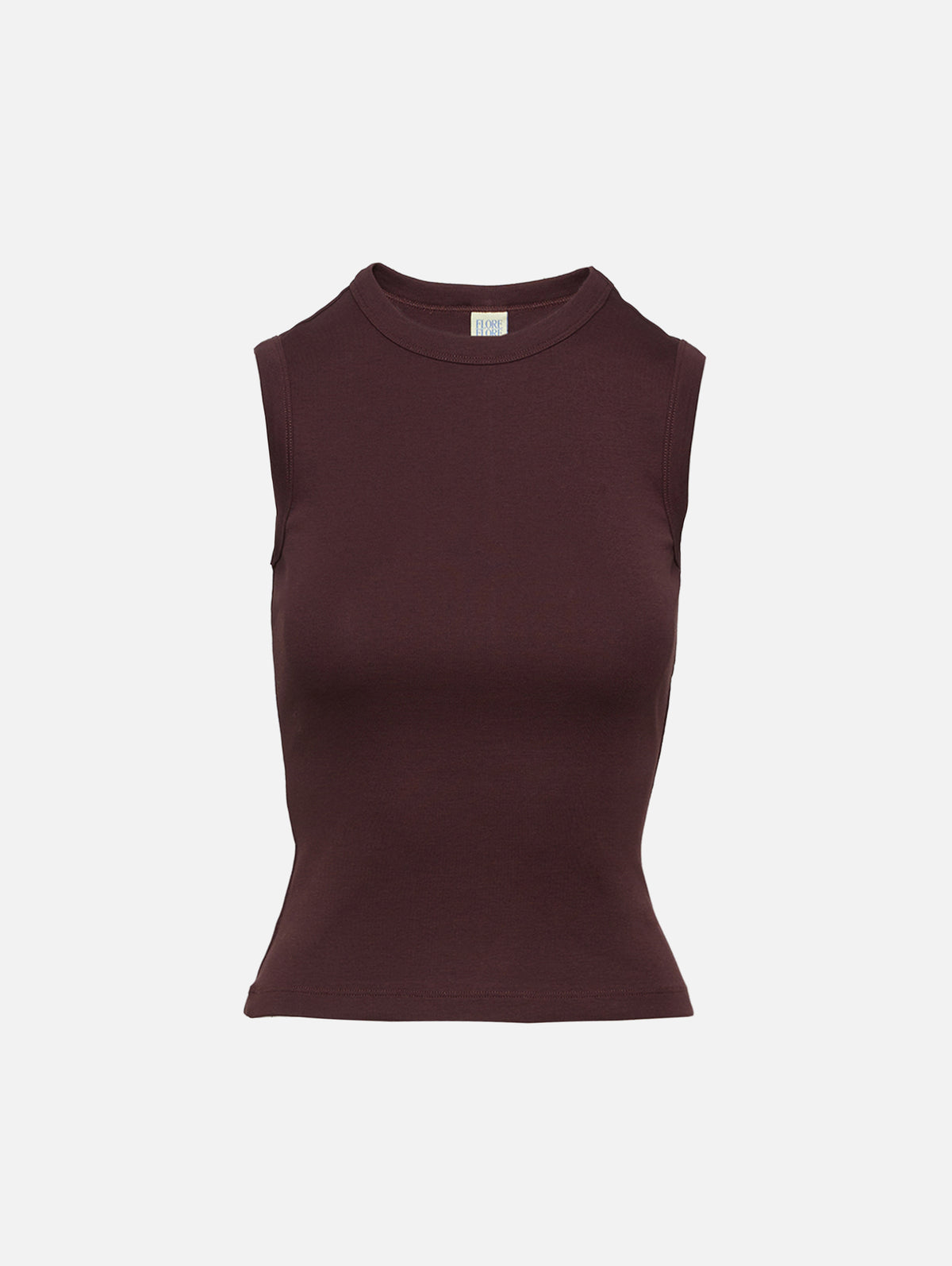 Esme Tank,FLORE FLORE,CHOCOLATE PLUM,Image 1
