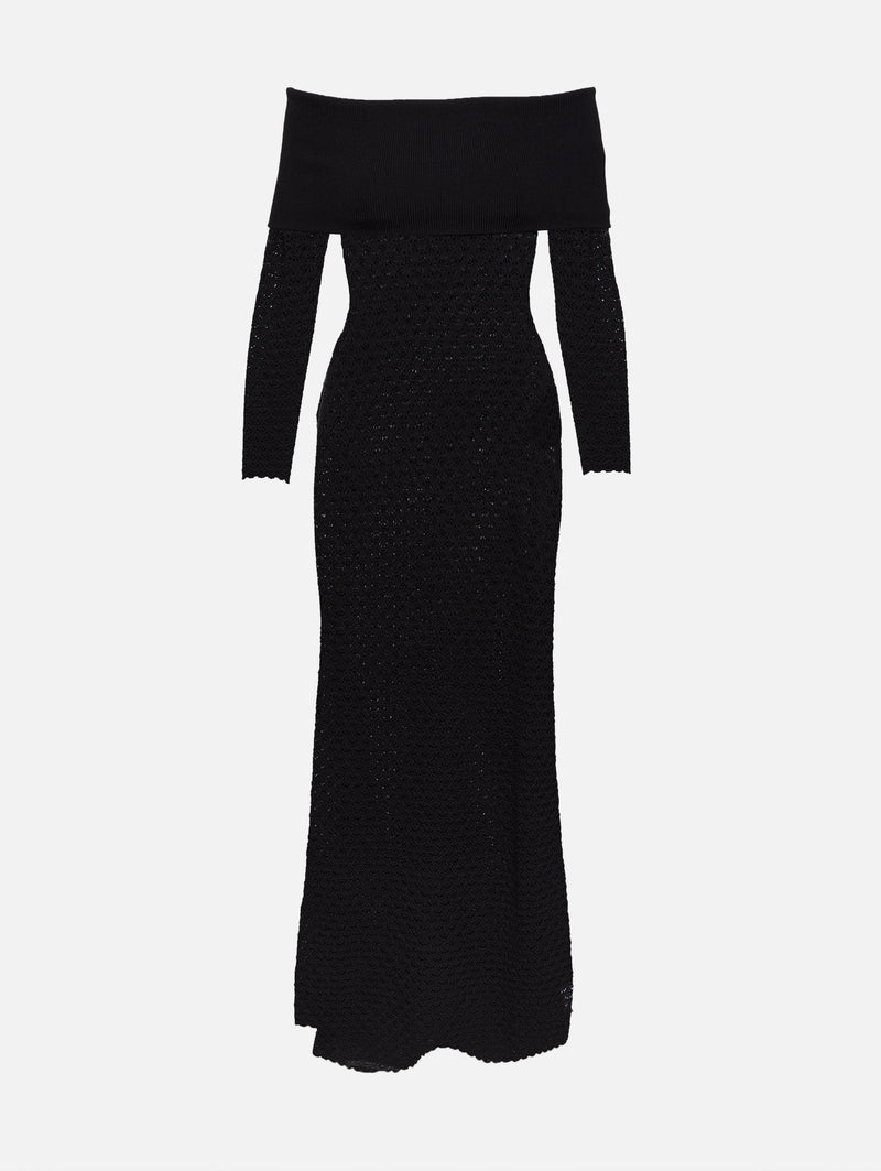 Romy Off The Shoulder Dress | POSSE | elysewalker Black / M Romy Off The Shoulder Dress | POSSE | elysewalker Black / M