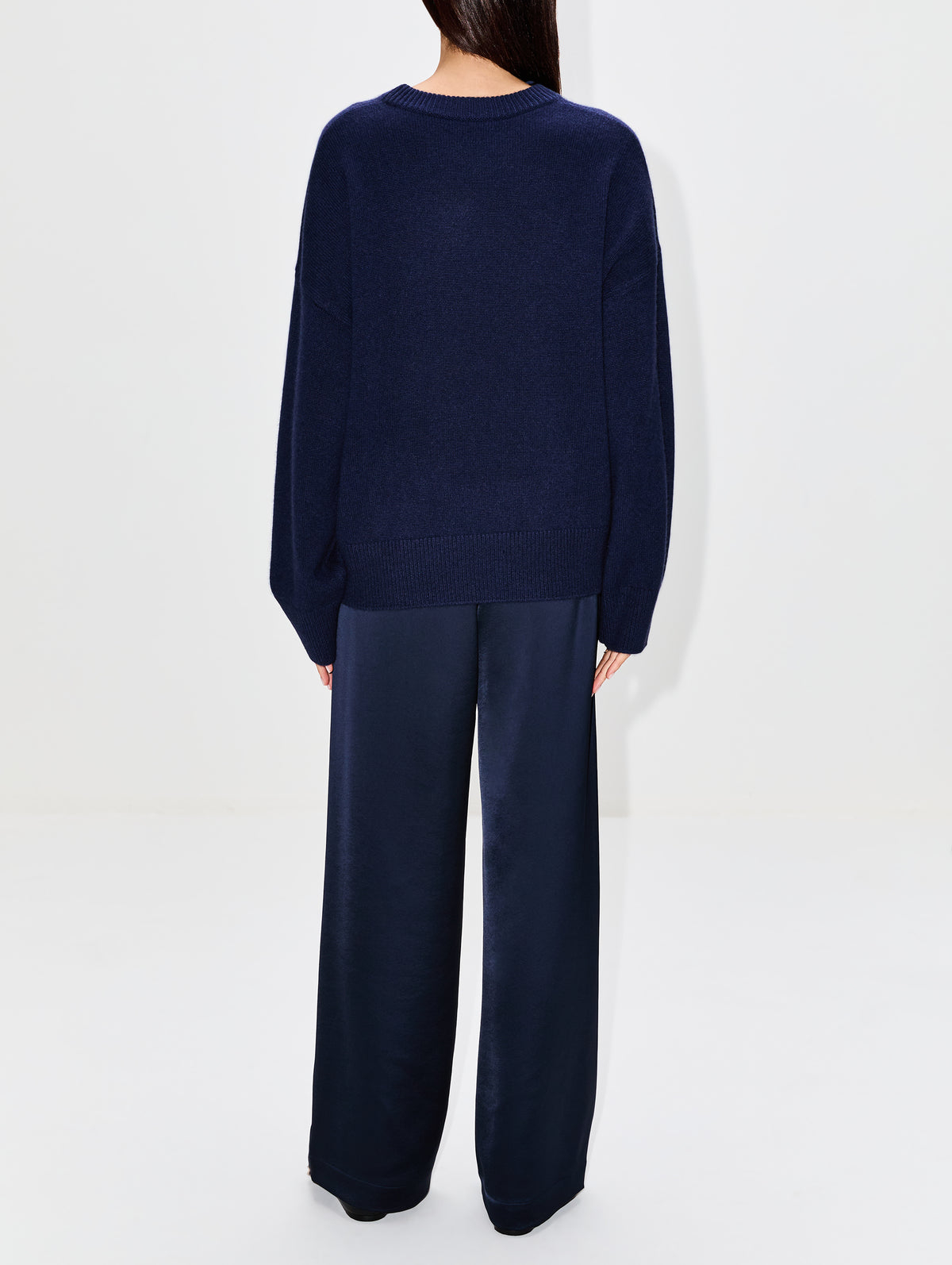 Dutton Pullover Sweater,ELYSEWALKER LABEL,NAVY DREAM,Image 6