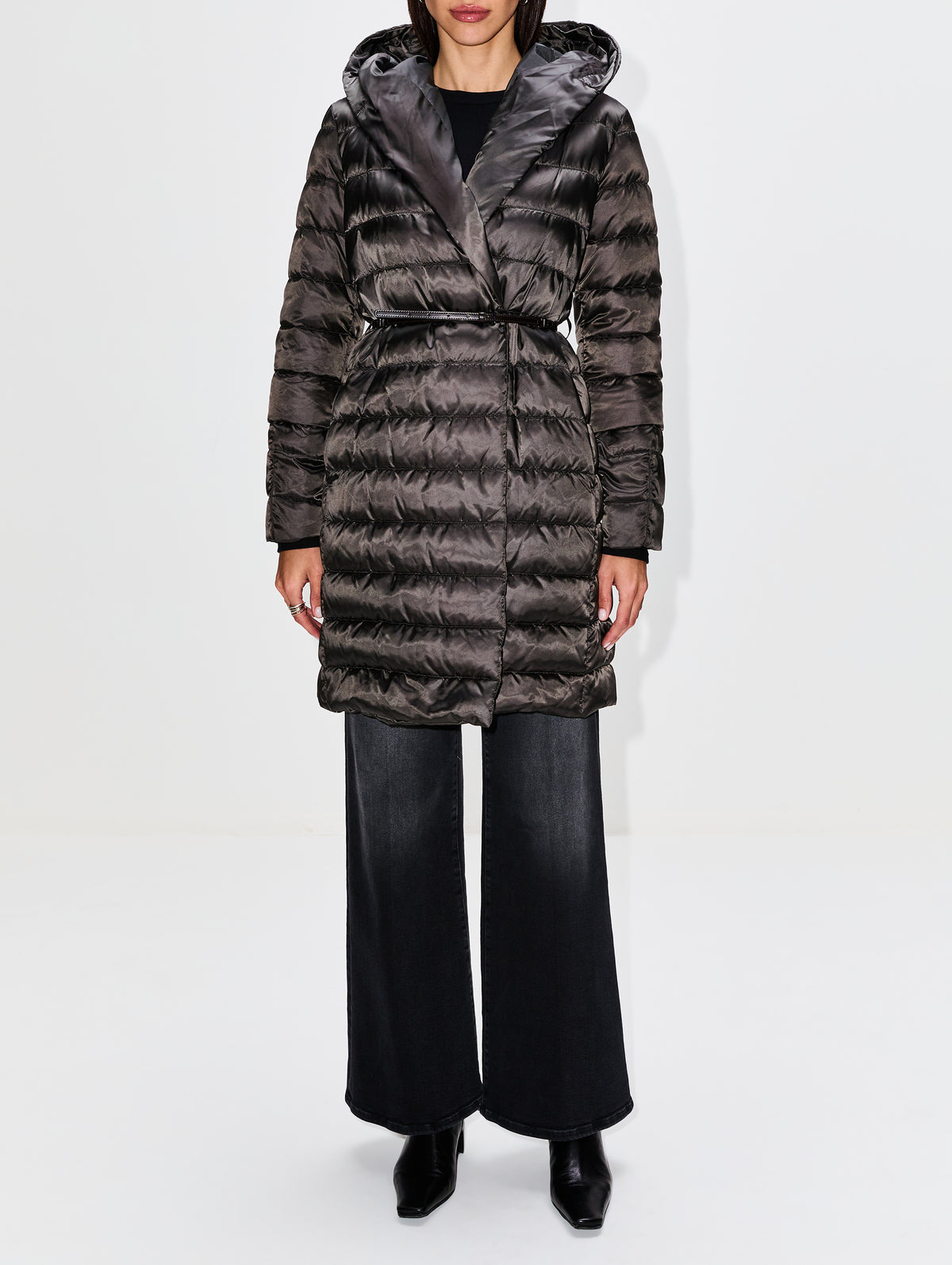 Novef Coat,MAX MARA,MEDIUM GREY,Image 2