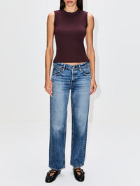 Esme Tank,FLORE FLORE,CHOCOLATE PLUM,Image 2