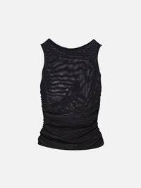 Claudia Tank Top,BOND-EYE,BLACK MESH,Image 1