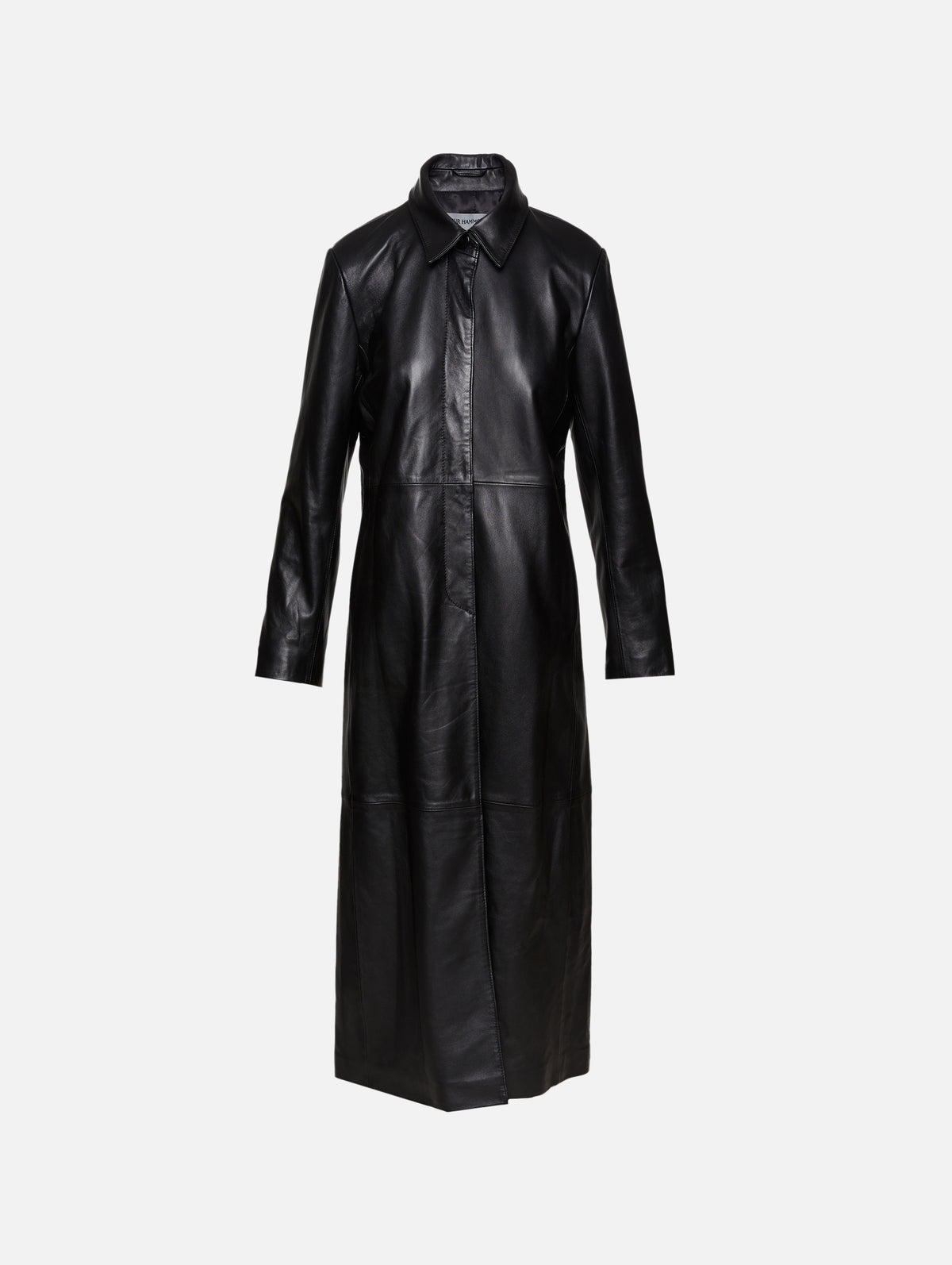 Gotham Coat,NOUR HAMMOUR,BLACK,Image 1