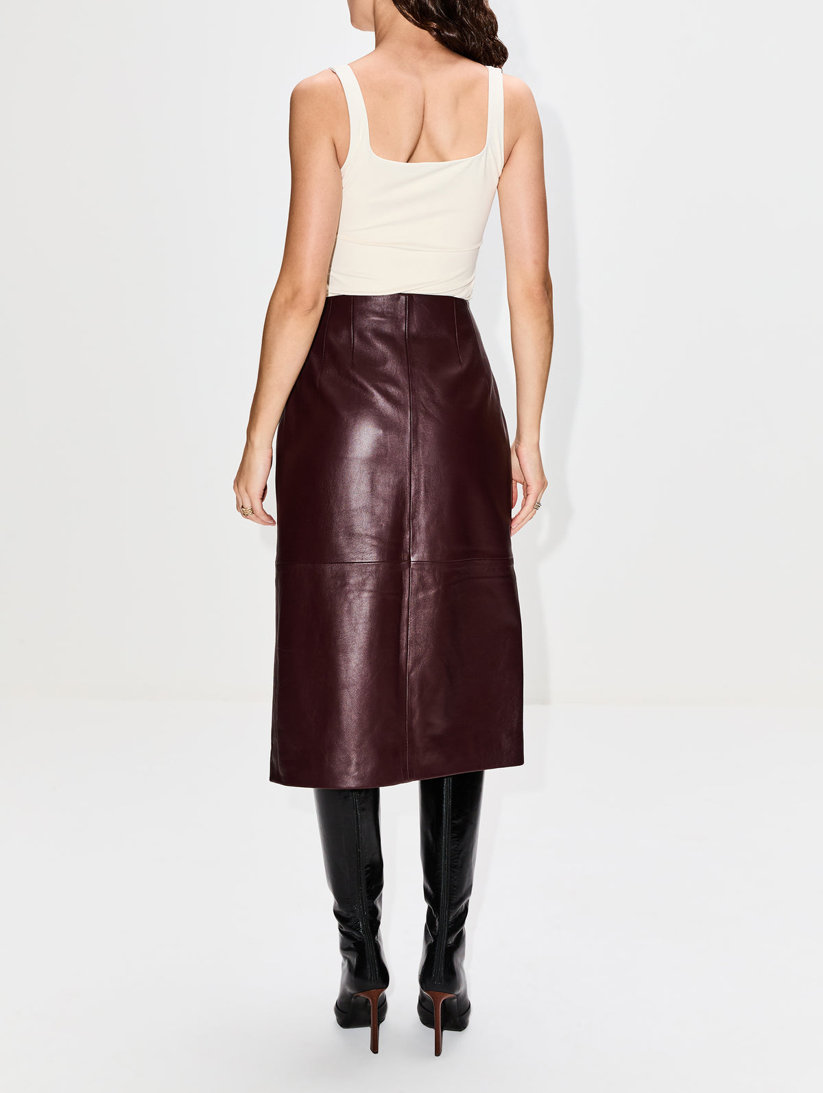 Vaughn Square Tank,ELYSEWALKER LABEL,BLACK,Image 9