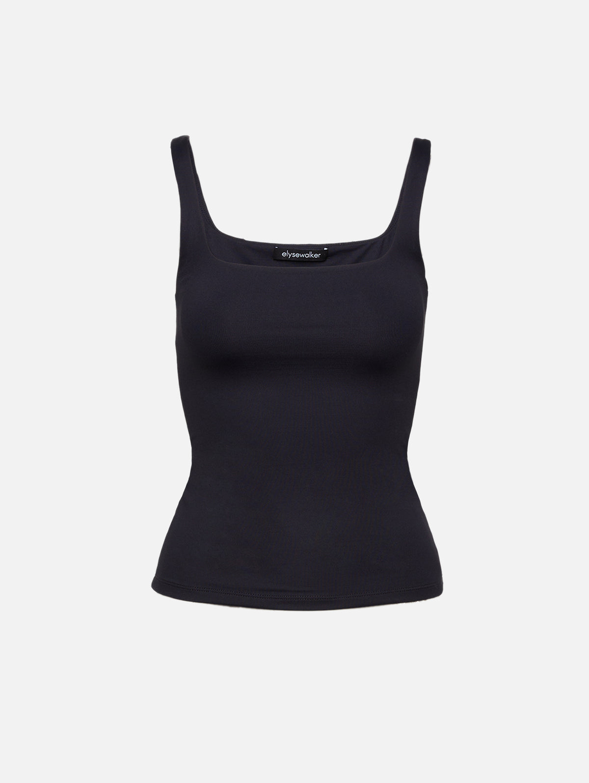 Vaughn Square Tank,ELYSEWALKER LABEL,BLACK,Image 4