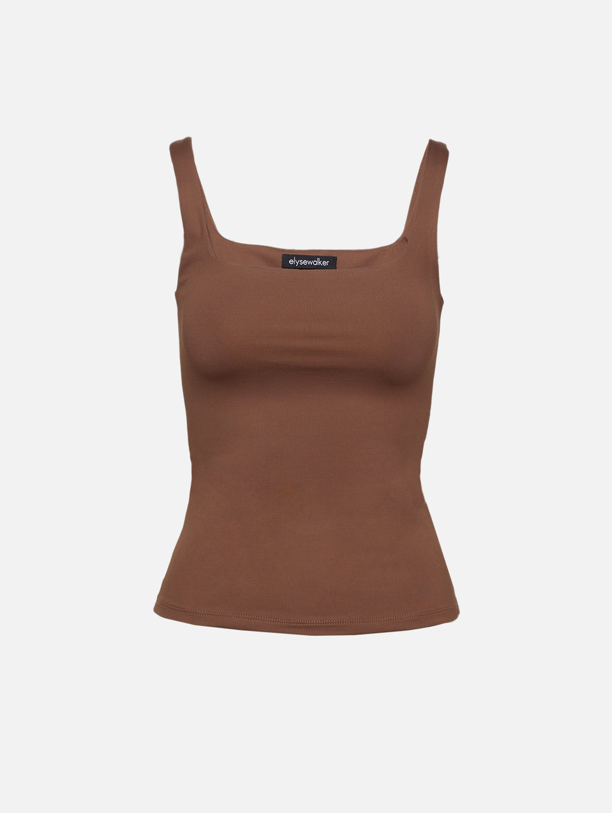 Vaughn Square Tank,ELYSEWALKER LABEL,BLACK,Image 1