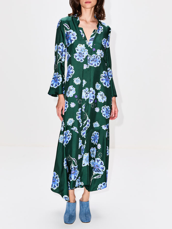 Big Garden Dress,DOROTHEE SCHUMACHER,BIG GARDEN GREEN,Image 1