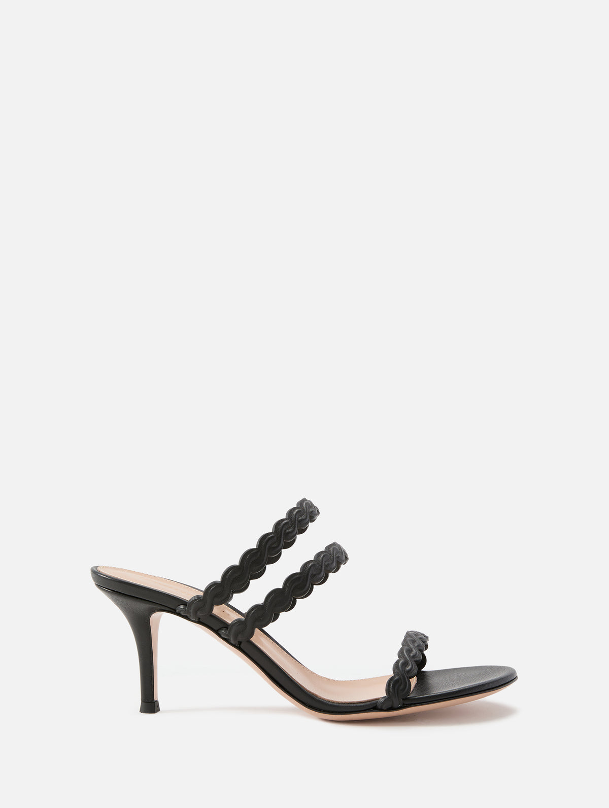 Scalloped Sandal 70mm GIANVITO ROSSI elysewalker