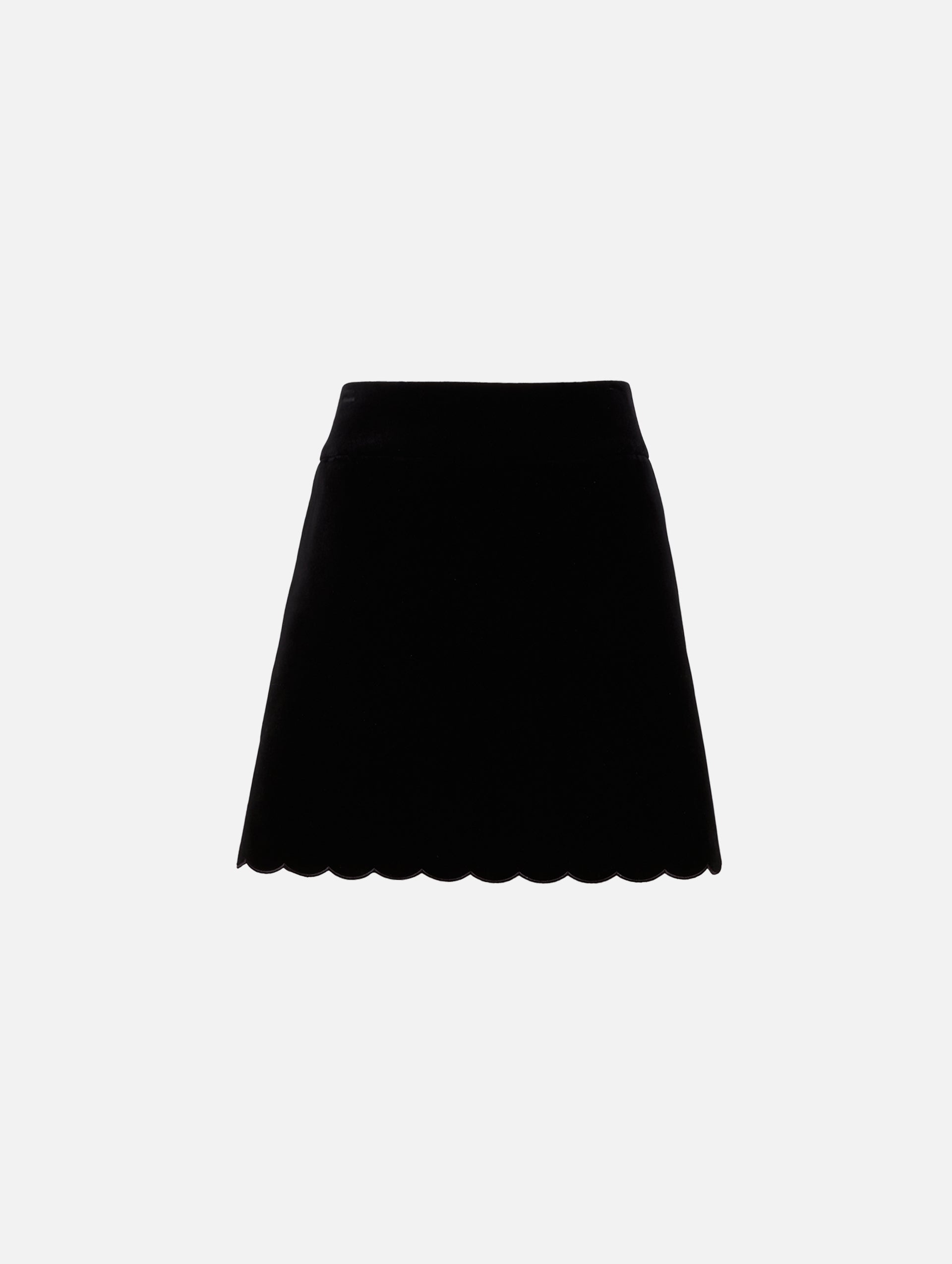 Scalloped Mini Skirt | CHLOÉ | elysewalker