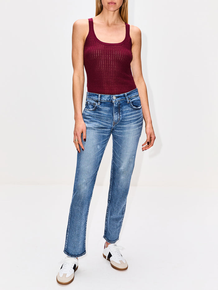 Nevin Pointelle Tank,GABRIELA HEARST,BORDEAUX,Image 1