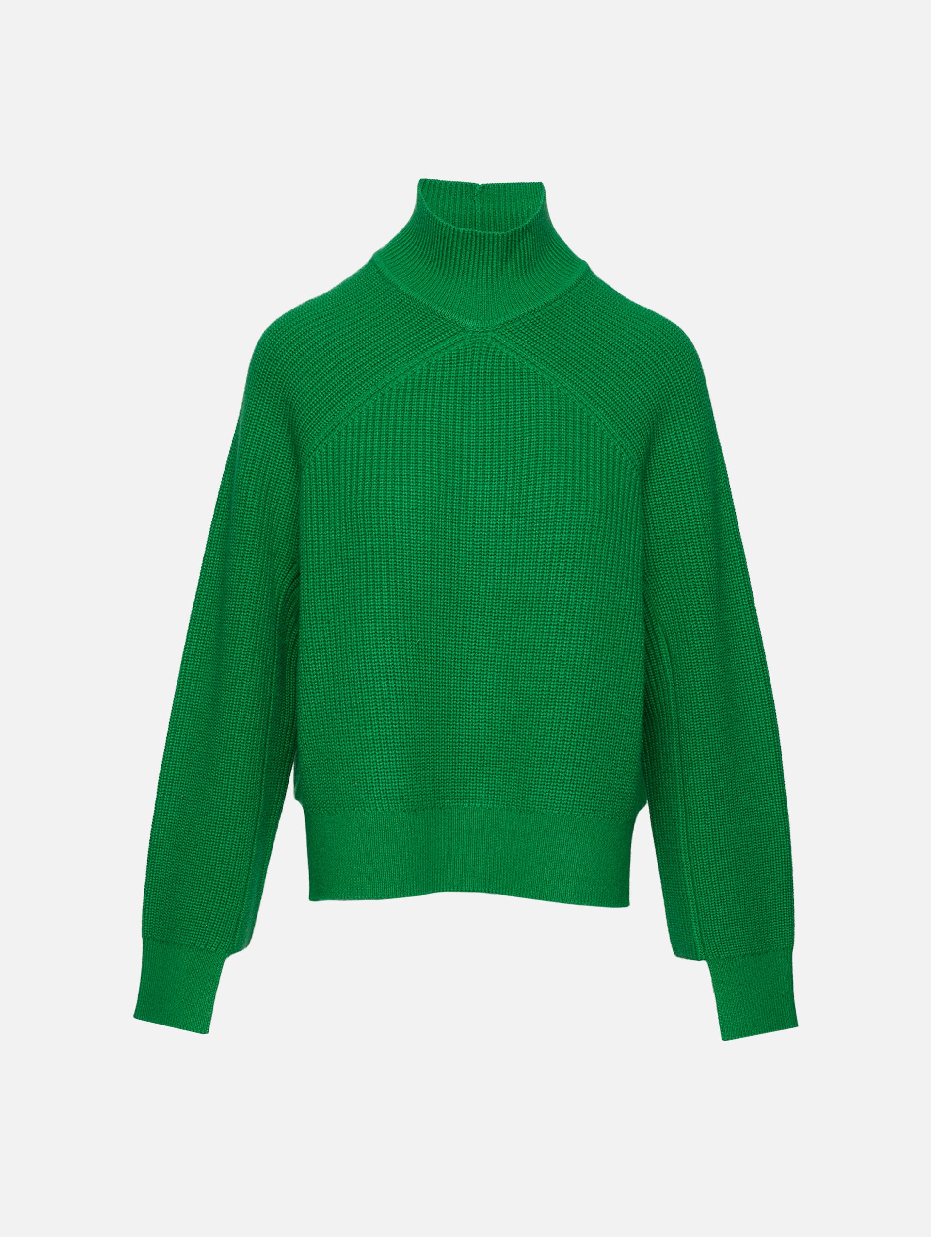 Ribbed Paneled Turtleneck Top | ROSETTA GETTY | elysewalker