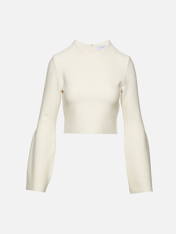 Talos Top,GABRIELA HEARST,IVORY,Image 1