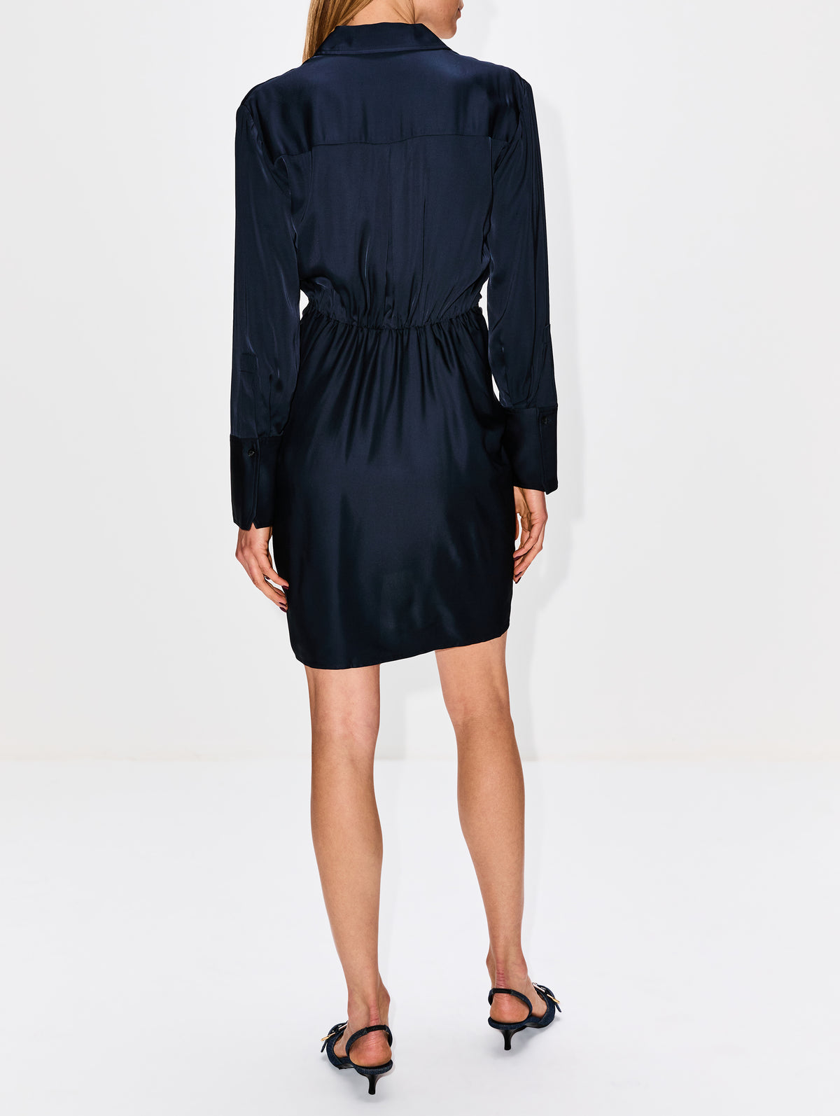 Mia Dress,A.L.C.,DARK SAPPHIRE,Image 4