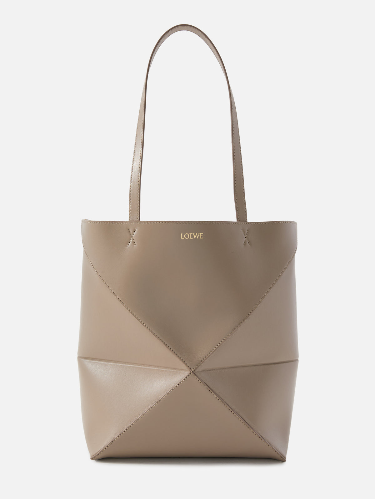 Medium Puzzle Tote,LOEWE,SAND,Image 1