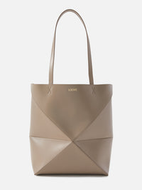 Medium Puzzle Tote,LOEWE,SAND,Image 1
