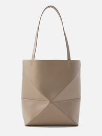 Medium Puzzle Tote,LOEWE,SAND,Image 2