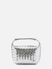 Mini Wallace Bag,BOTTEGA VENETA,SILVER,Image 3