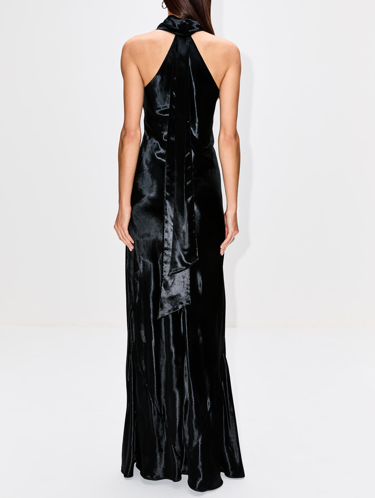 GALVAN | Women's | Pandora Gown | Black Gown | Size FR 40 GALVAN | Women's | Pandora Gown | Black Gown | Size FR 40