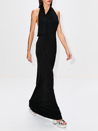 Roza Dress,KHAITE,BLACK,Image 3