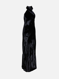 asymmetrical silk bias cut dress by galvan Fluid lines and an iconic silhouette: the Sienna Dress in bias-cut satin