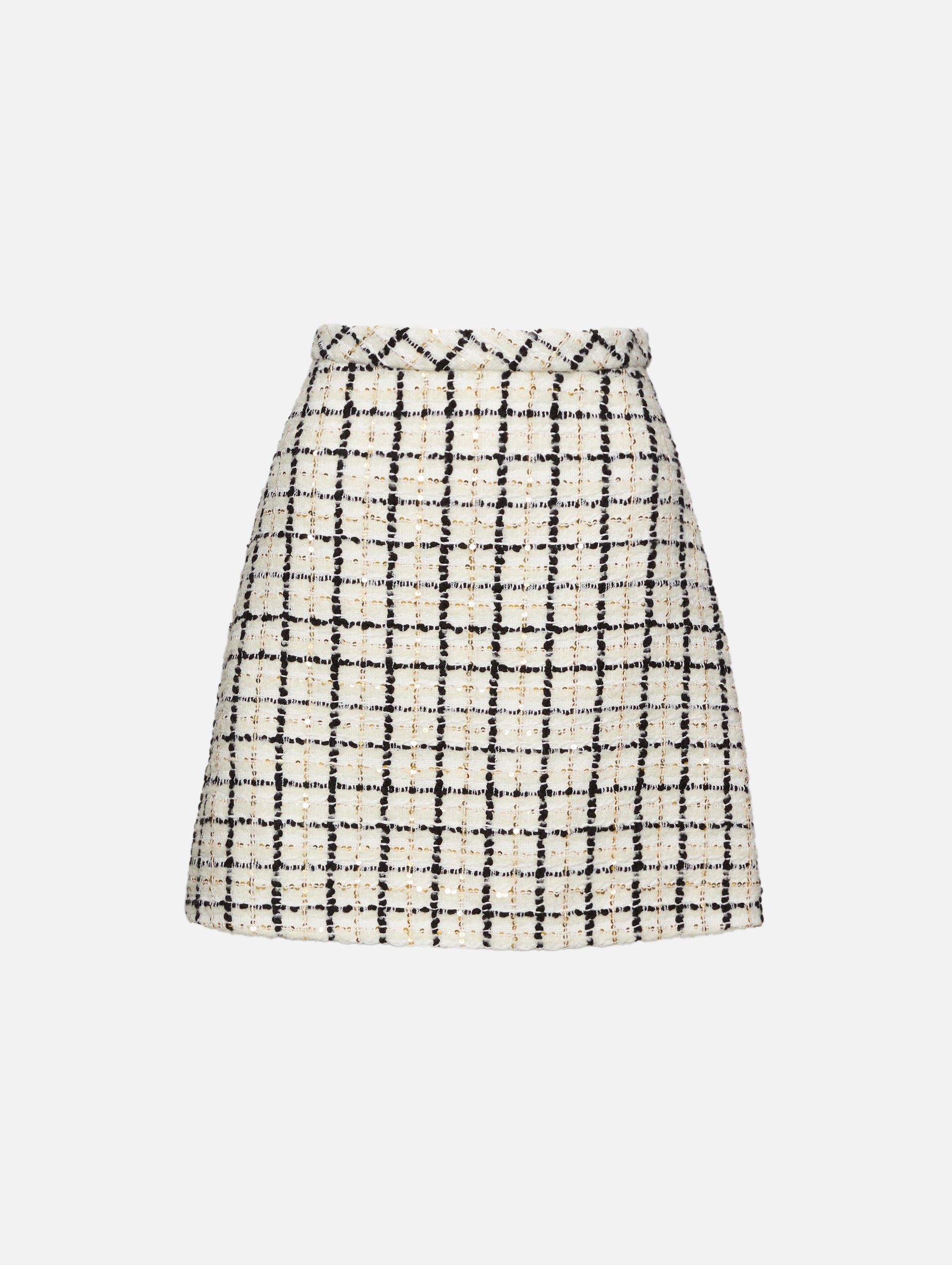 Tweed Check Skirt | VALENTINO GARAVANI | elysewalker