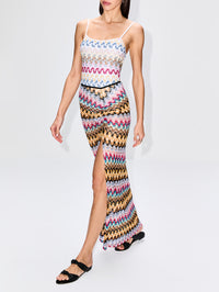 Long Skirt,MISSONI MARE,MULTI WITH DARK BASE,Image 3