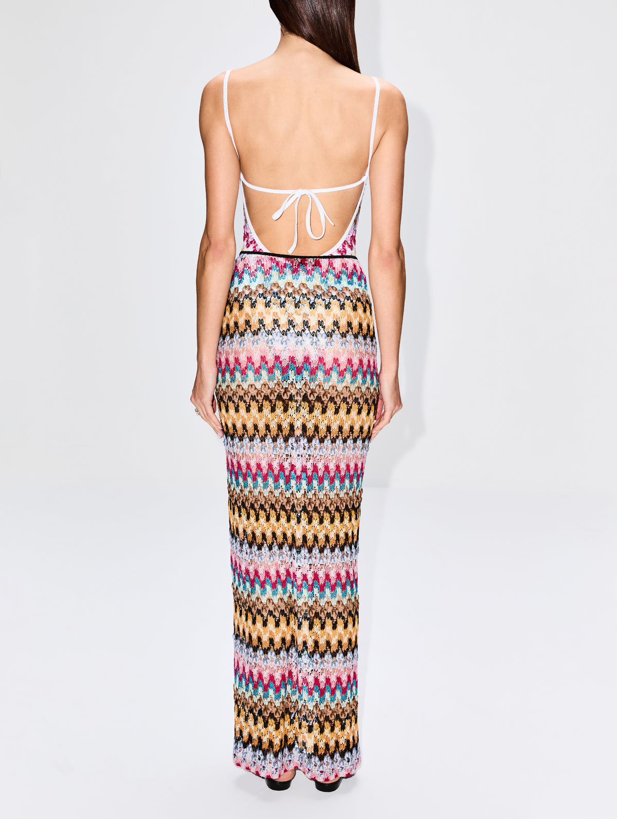 Long Skirt,MISSONI MARE,MULTI WITH DARK BASE,Image 4