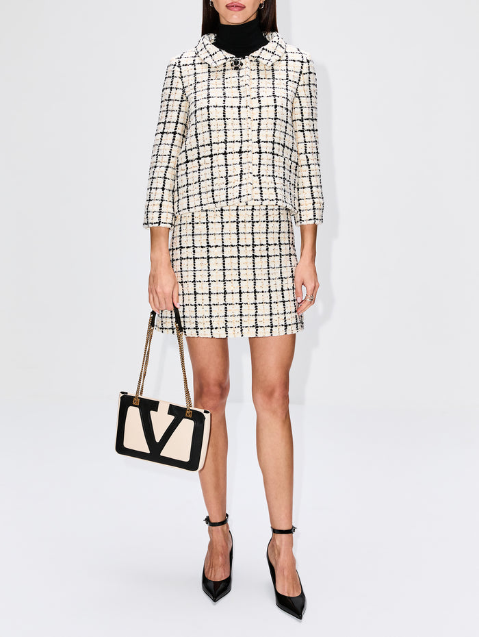 Viva Superstar Small Tote,VALENTINO GARAVANI,BUTTER/WHITE/BLACK,Image 1