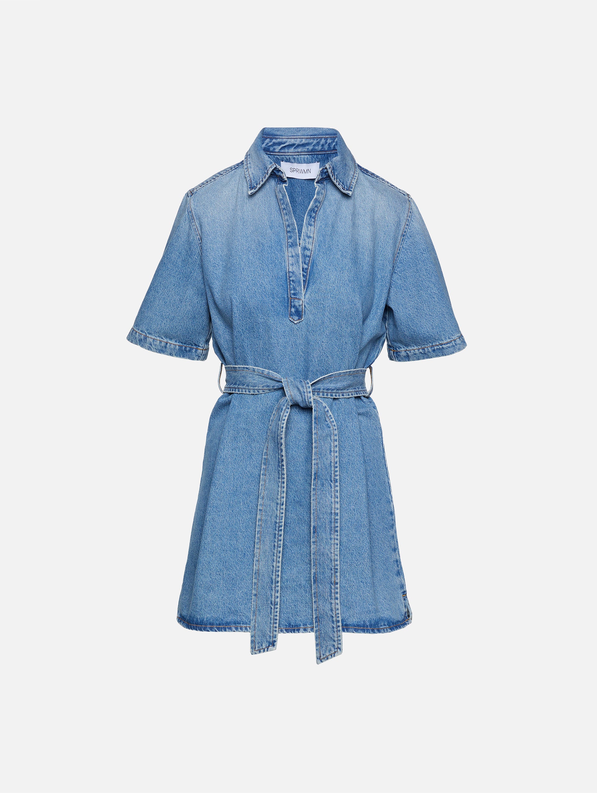 Henley Mini Dress | SPRWMN | elysewalker