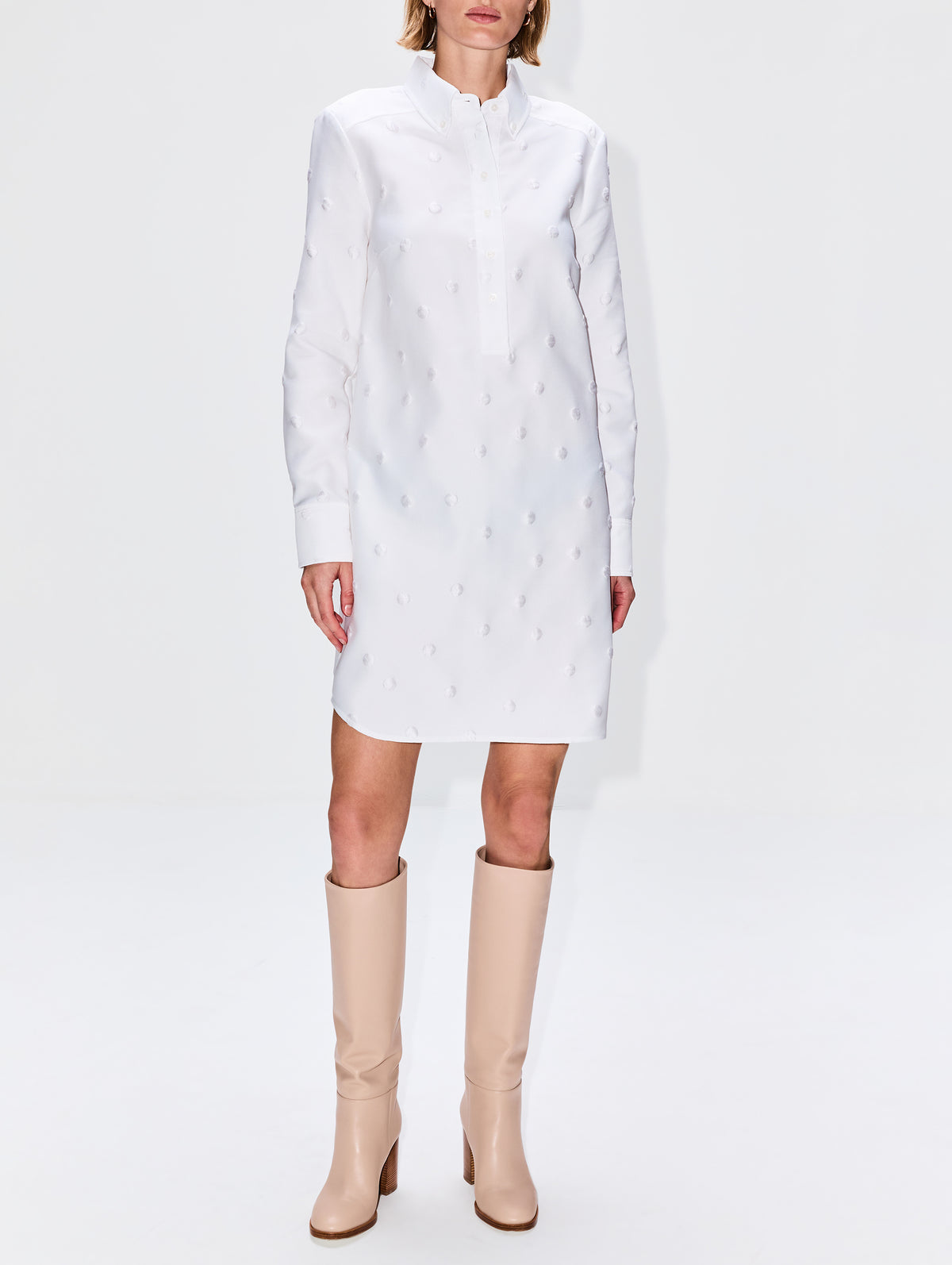 Lola Tunic Shirtdress | BRANDON MAXWELL Lola Tunic Shirtdress | BRANDON MAXWELL