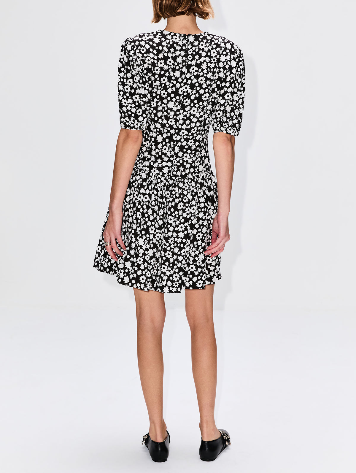Marni Printed Gathered Mini Dress, Black, Women's, 4, Cocktail & Party Wedding Guest Dresses Mini Dresses Marni Printed Gathered Mini Dress, Black, Women's, 4, Cocktail & Party Wedding Guest Dresses Mini Dresses