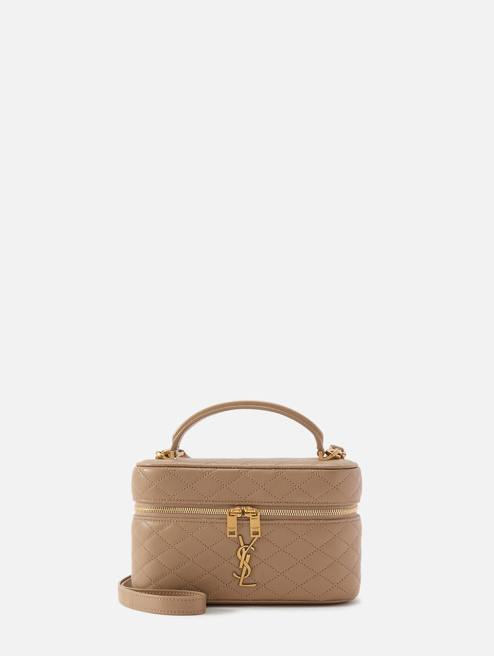 Strap Vanity Bag,SAINT LAURENT,DARK TOFFEE,Image 1