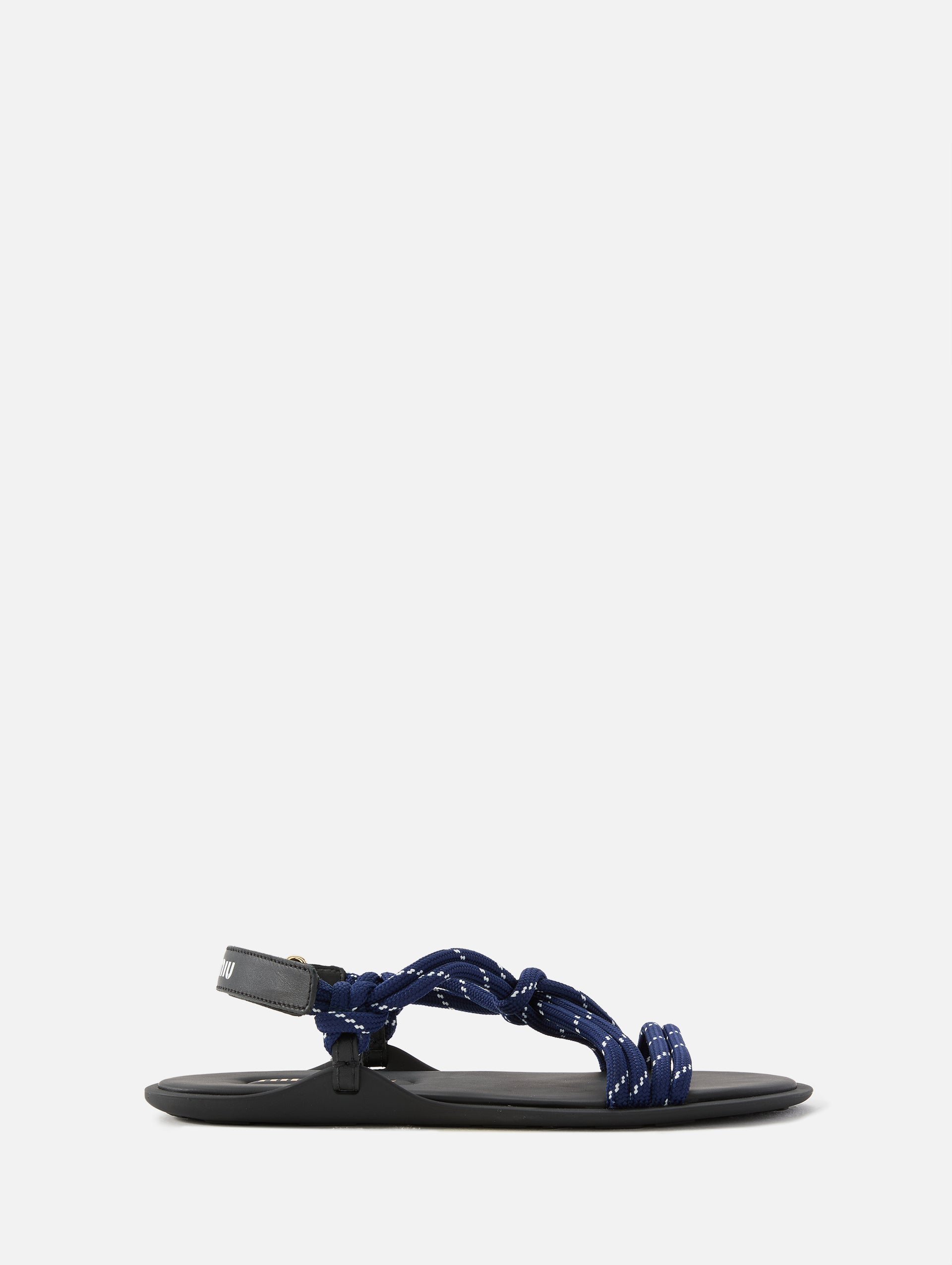 Infradito Cord Sandal | MIU MIU | elysewalker