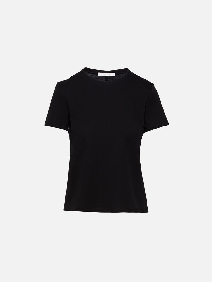 Wesler T-Shirt,THE ROW,BLACK,Image 1