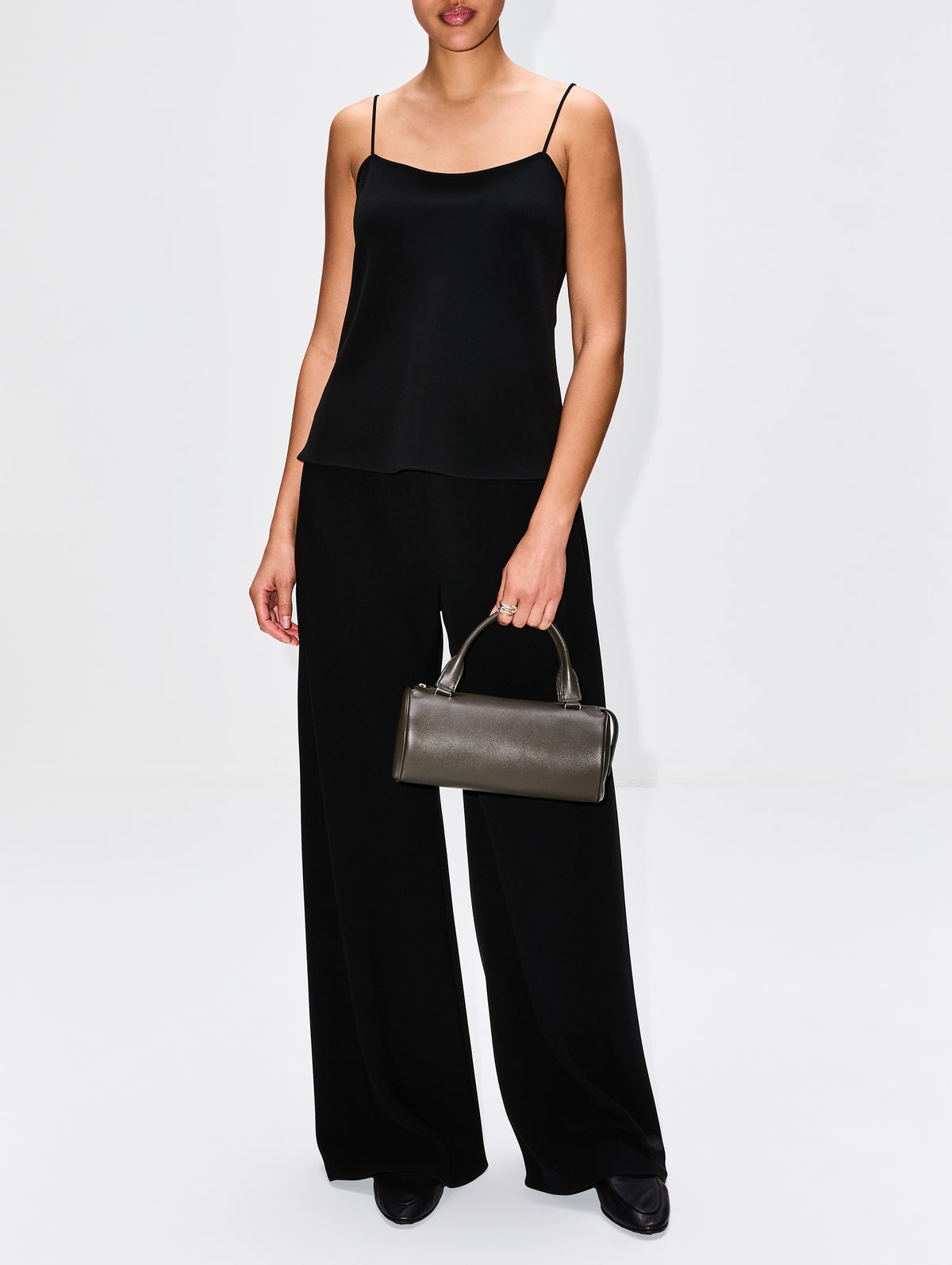 Biggins Top,THE ROW,BLACK,Image 2