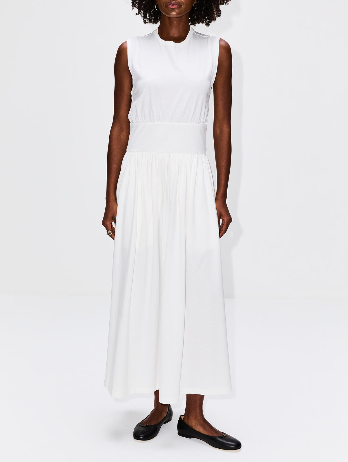Sleeveless Cotton Tee Dress | TOTÉME Sleeveless Cotton Tee Dress | TOTÉME
