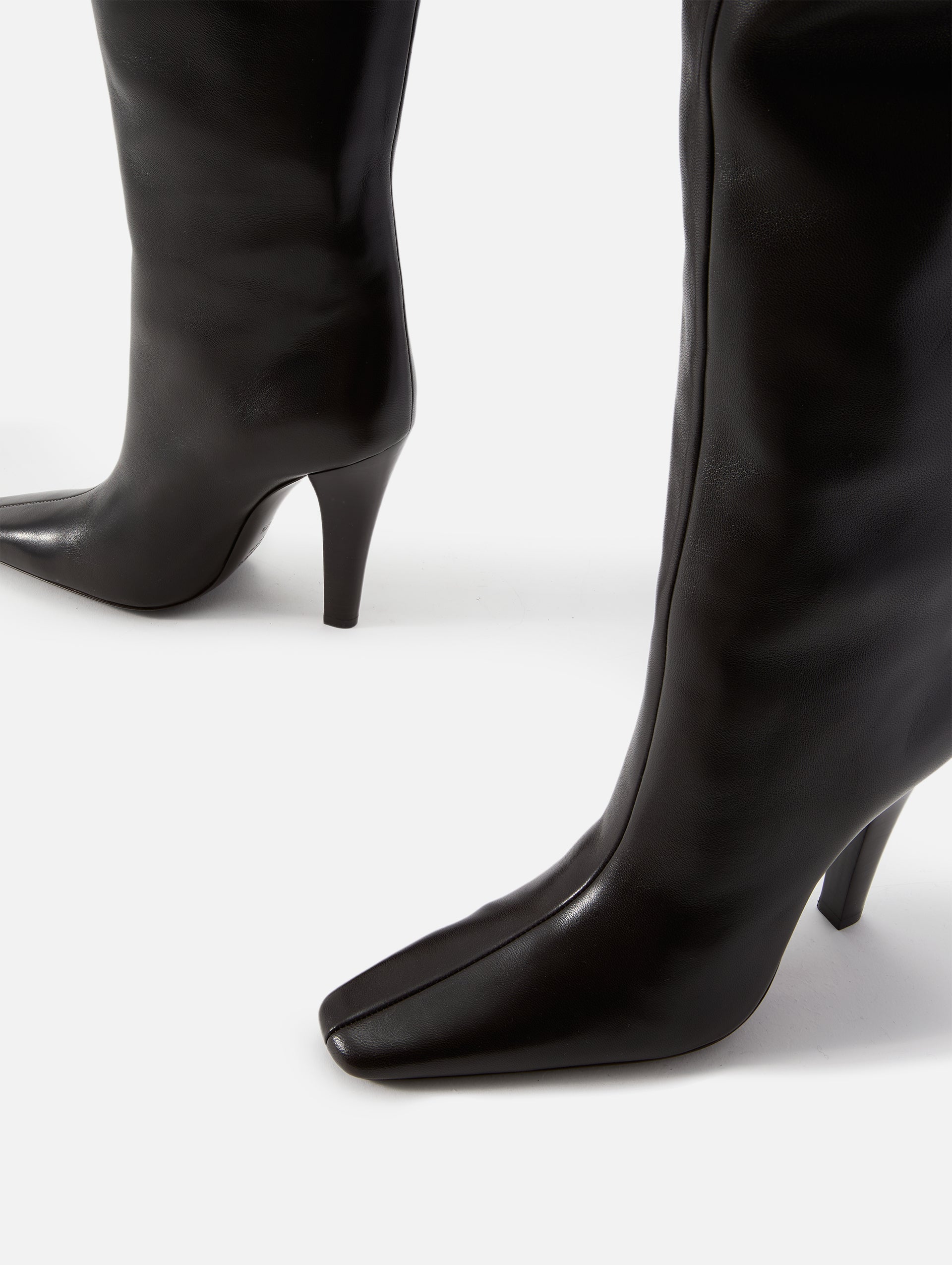 Gathered Boot 110mm | SAINT LAURENT | elysewalker