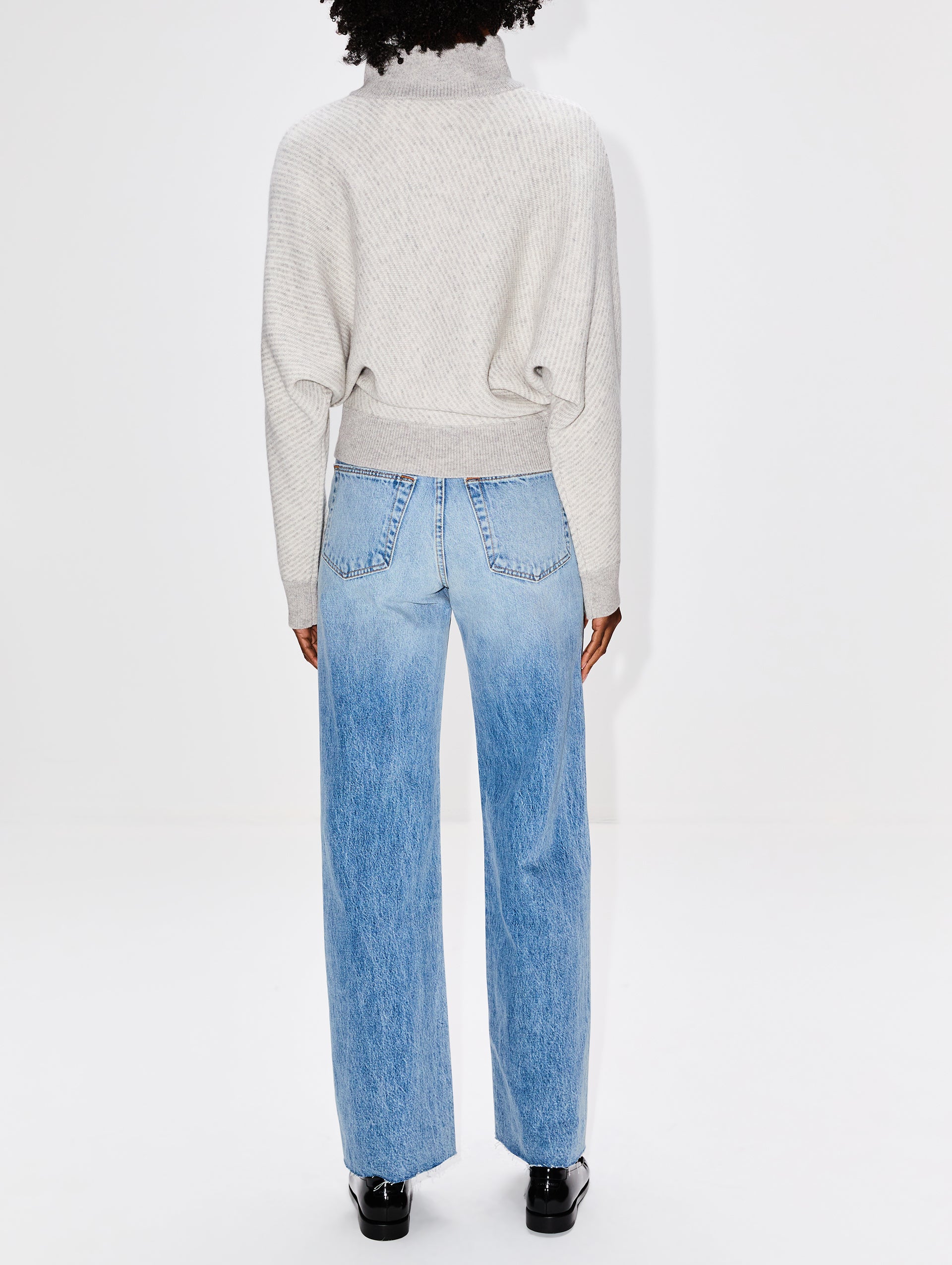 moca♡　0527 Amber Mock Neck Half Zip Top | SABLYN | elysewalker