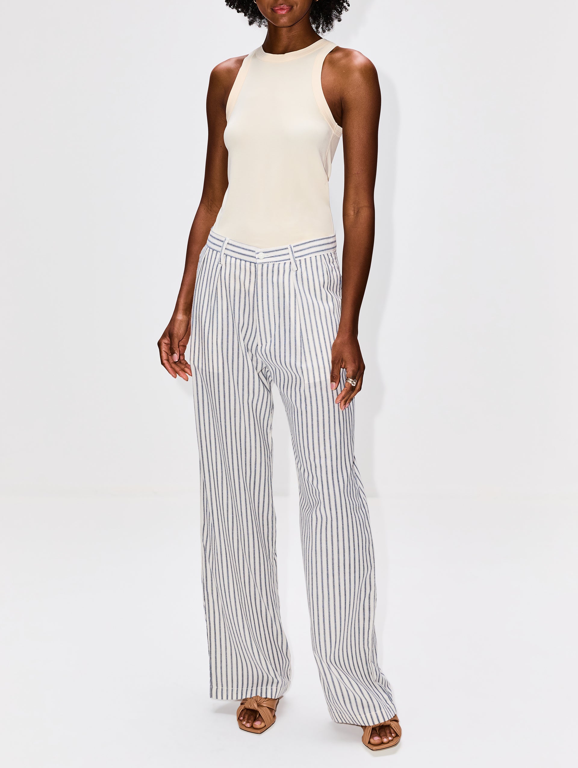 Blair Double Pleated Pant | DENIMIST | elysewalker