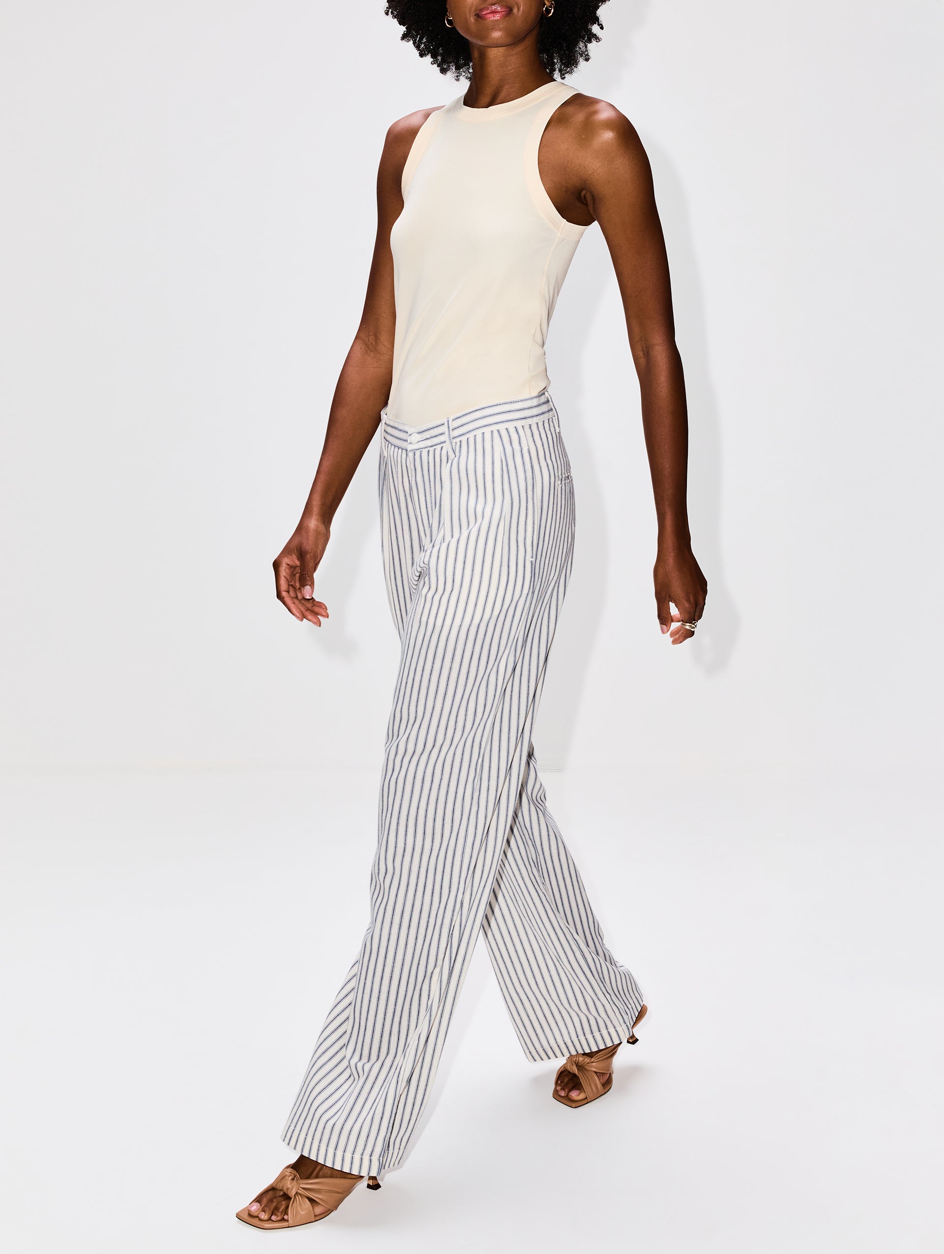 Blair Double Pleated Pant | DENIMIST | elysewalker