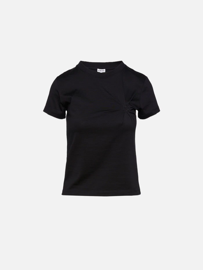 Small Fit T-Shirt,LOEWE,BLACK,Image 1