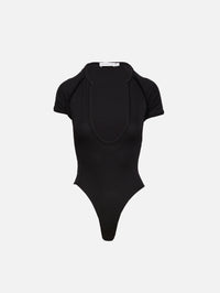 Concave Tee Bodysuit,CHRISTOPHER ESBER,BLACK,Image 1