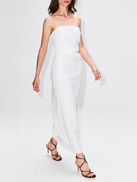 Sabella Dress,TOVE,WHITE,Image 3