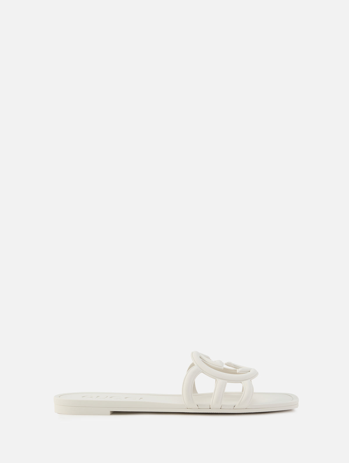 Palma Sandal,GUCCI,WHITE,Image 1