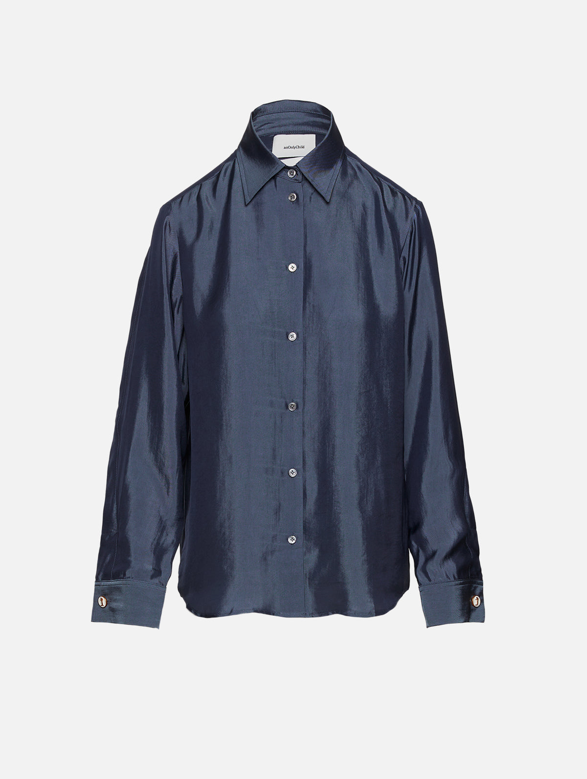 Ellis Shirt,ANONLYCHILD,BLUE,Image 1